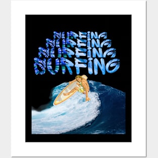 Surfing Posters and Art